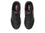 ASICS Women's Upcourt 5 Volleyball Shoes, 6, Black/HOT Pink