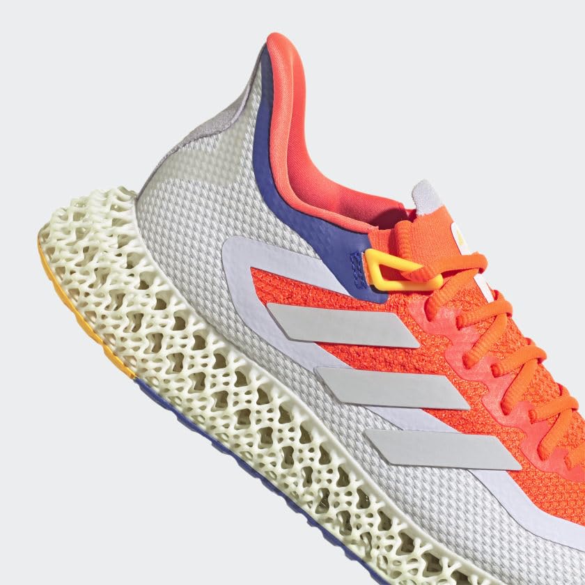 adidas 4DFWD Running Shoes Men's, Orange, Size 7.5