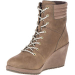 Merrell Women's Tremblant Wedge Waterproof Boots, Brown, 7.5