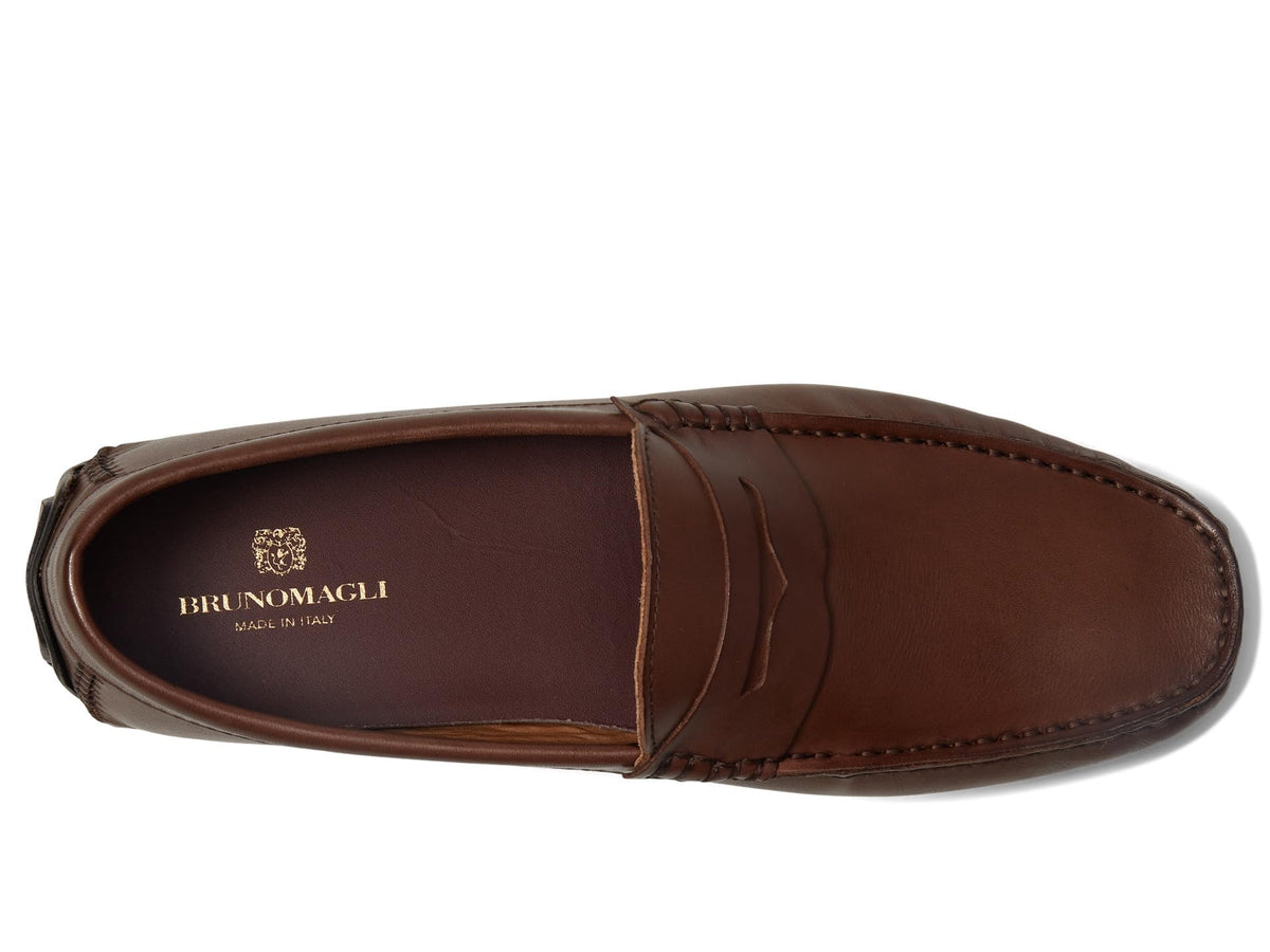 Bruno Magli Xane Brown Leather EU 44 (US Men's 11) D (M)