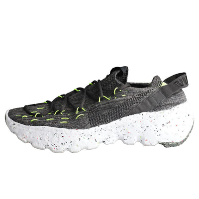 Nike mens Space Hippie 04, Black/Black-volt-white, 12
