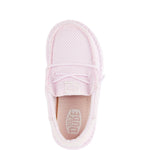 HEYDUDE Boy's Wally-Youth Funk Mono Light Pink Size 12 | Youth's Shoes | Youth Slip-on Loafers | Comfortable & Light-Weight