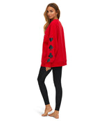 Beach Riot Queen of Hearts Sweater Scarlett MD
