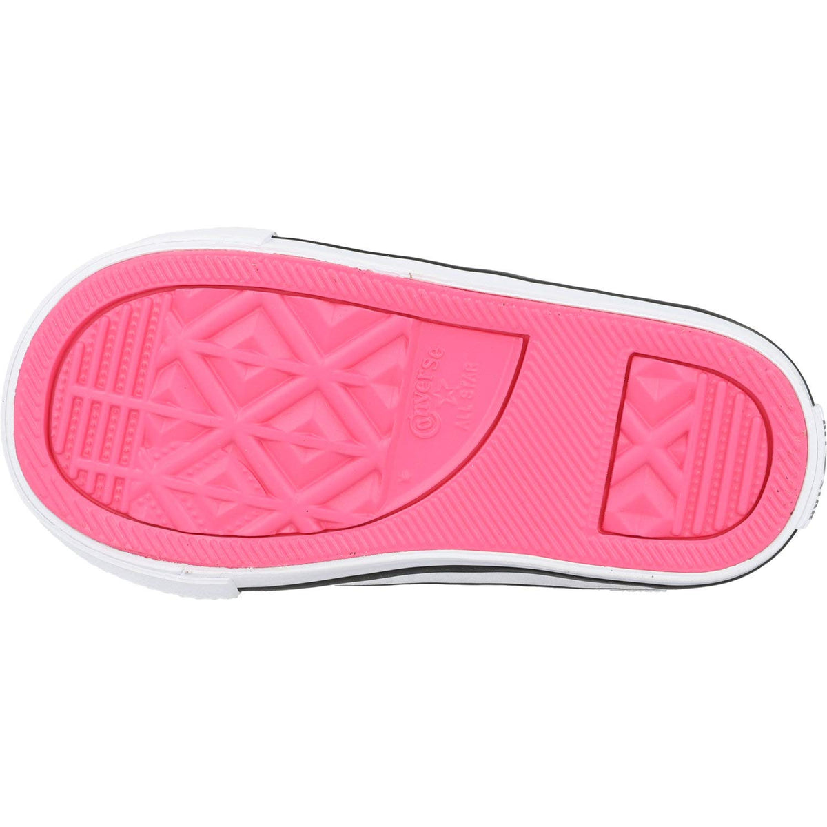 Converse Chuck Taylor All Star 2V Ox Coated Glitter Bold Pink/Black Synthetic 9 US Infant