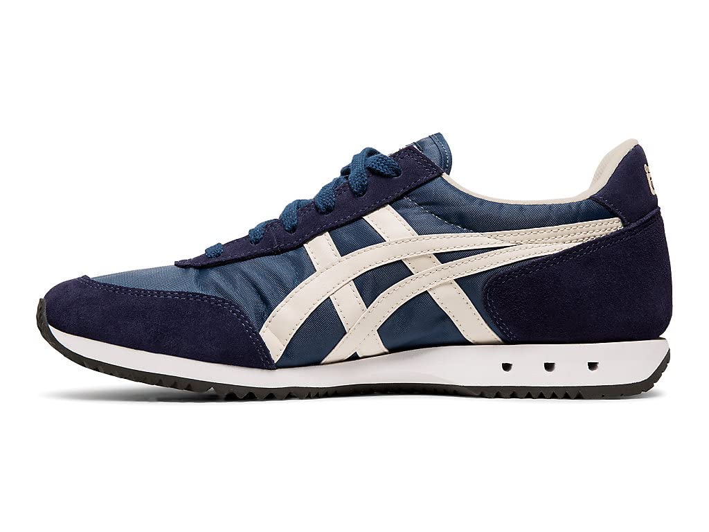 Onitsuka Tiger Unisex New York Shoes, Independence Blue/Oatmeal, 10