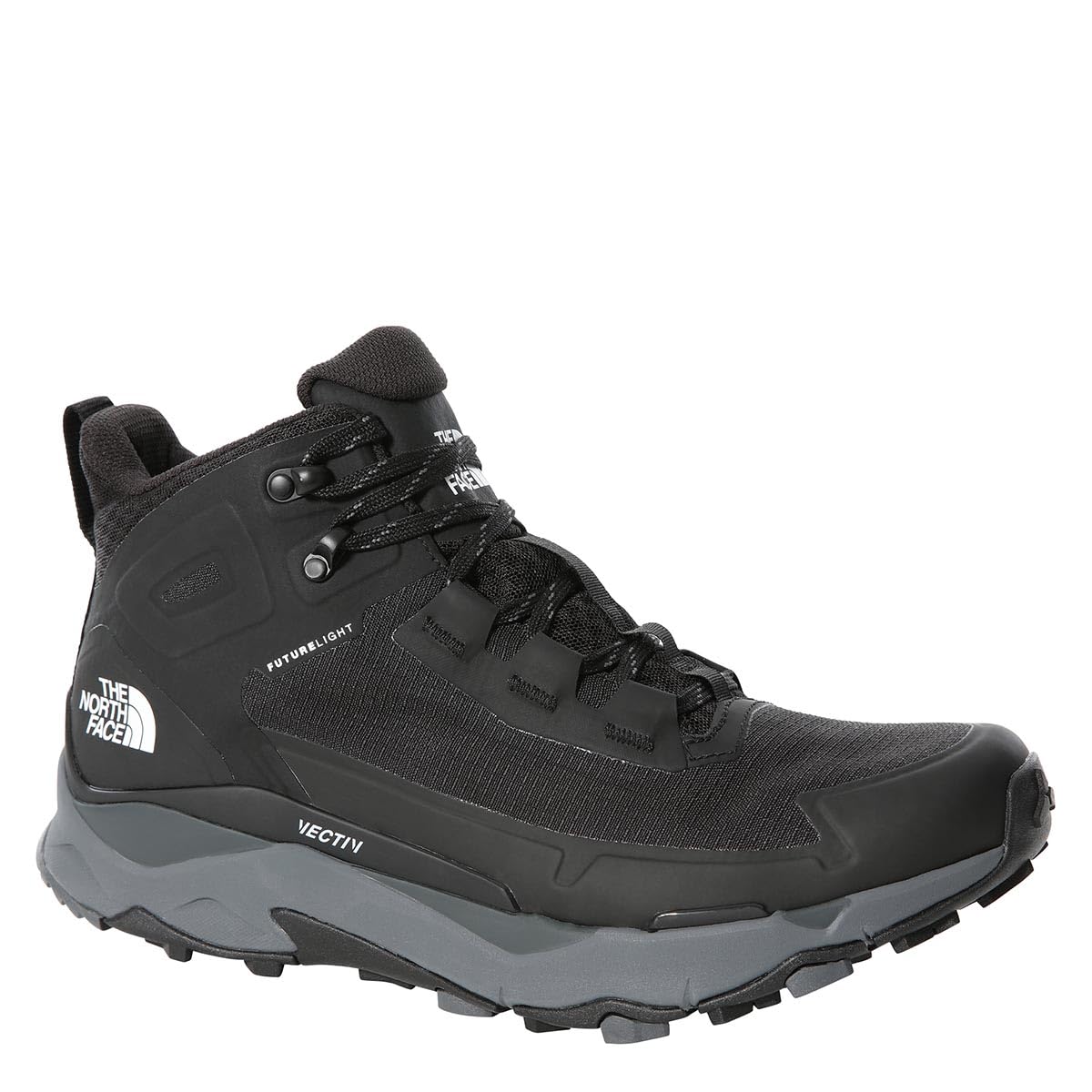 THE NORTH FACE Men's Retro Hiking Boot, TNF Black Zinc Grey, 9.5