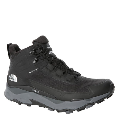 THE NORTH FACE Men's Retro Hiking Boot, TNF Black Zinc Grey, 9.5