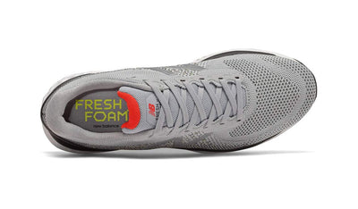 New Balance Men's Fresh Foam 880v10 Neutral Cushioned Running Shoes â€¦ (Silver Mink/Lemon Slush, Numeric_14)