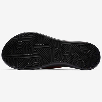 Nike Women's Ultra Comfort Thong AR4498 (Black/Track Red-Noble Red, Numeric_6)