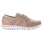 Propét Women's Olanna Oxford, Beige, 9.5 Narrow US