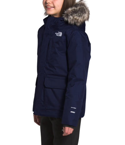 THE NORTH FACE Girls' Greenland Down Parka, TNF Navy, X-Small