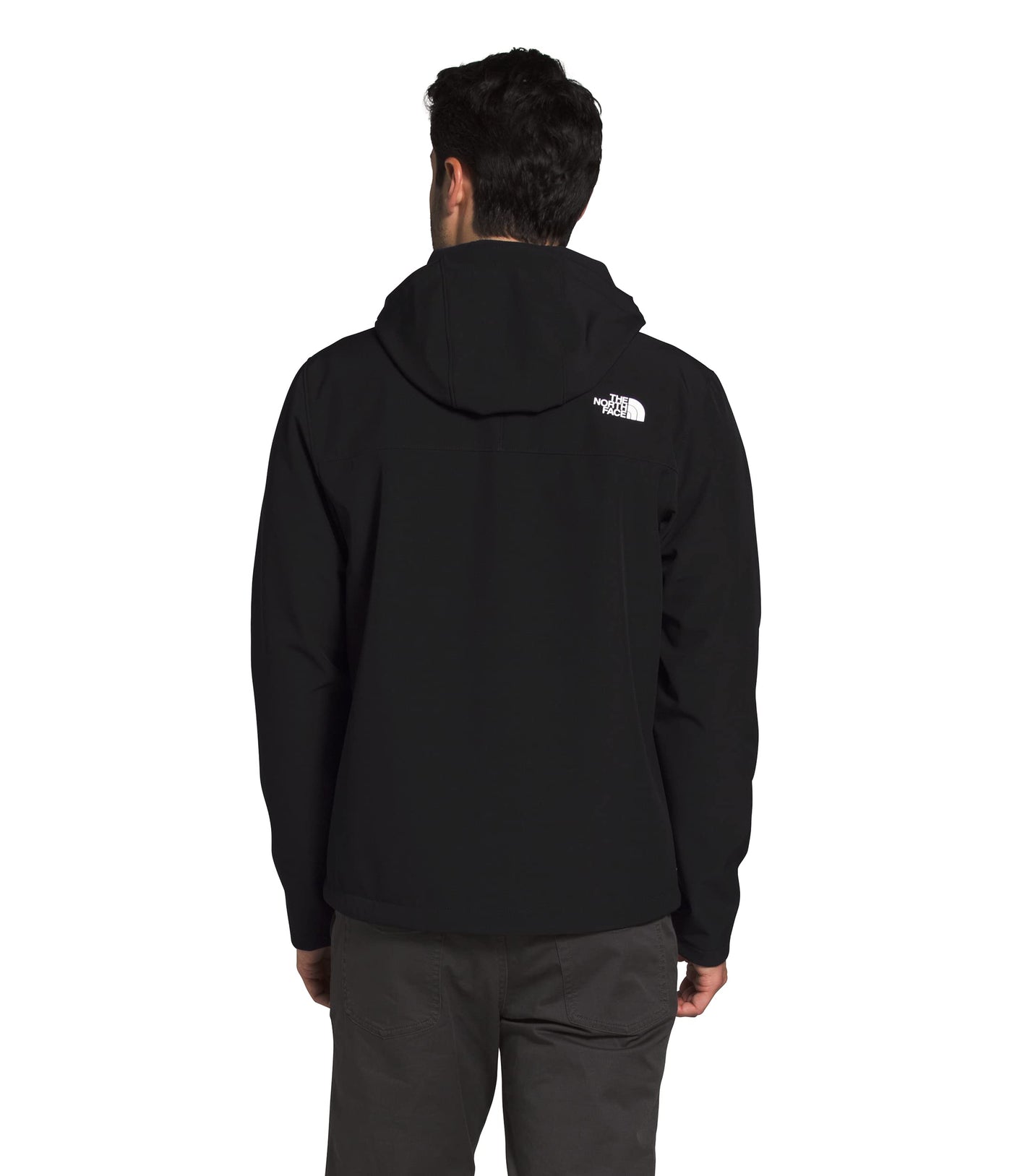 THE NORTH FACE Men’s Apex Bionic 2 DWR Softshell Hooded Jacket, TNF Black, Small