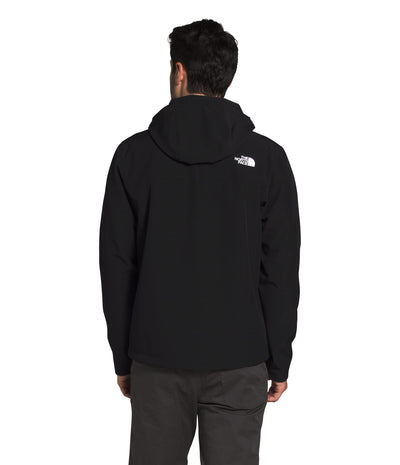 THE NORTH FACE Men’s Apex Bionic 2 DWR Softshell Hooded Jacket, TNF Black, Small