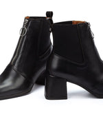 High-heel ankle bootLeather Sevilla for Woman