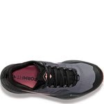 Saucony Women's Peregrine 12 Gore Tex Trail Running Shoe, Charcoal/Shell, 5