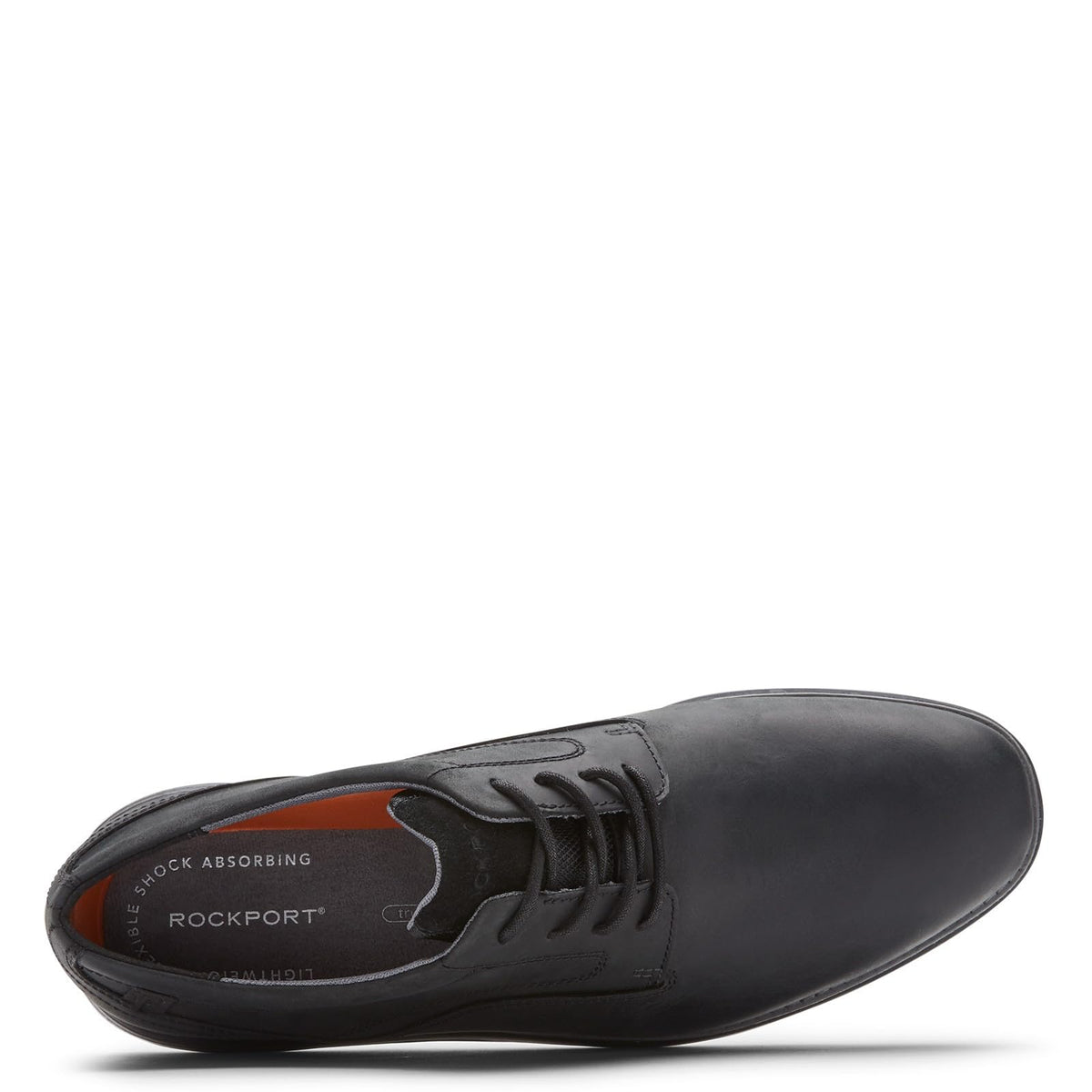 Rockport Men's Garett Plain Toe Oxford, Black, 11.5