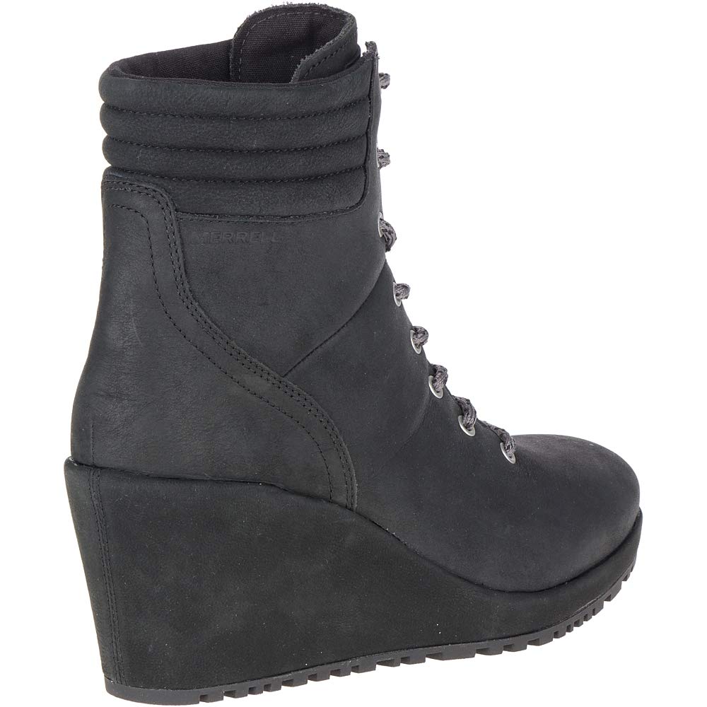 Merrell Tremblant Wedge Boot Waterproof Black 9.5