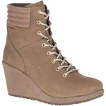 Merrell Women's Tremblant Wedge Waterproof Boots, Brown, 7.5