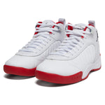 Jordan Boy's Jumpman Pro (Big Kid) White/Black/True Red/Metallic Silver 5 Big Kid M