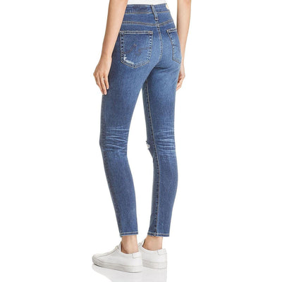 AG Adriano Goldschmied Farrah High-Rise Skinny Ankle in 18 Years Pride 18 Years Pride 24 28