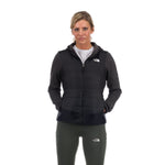 The North Face Flare Hybrid Full Zip Womens Fleece TNF Matte Black S