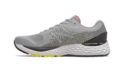 New Balance Men's Fresh Foam 880v10 Neutral Cushioned Running Shoes â€¦ (Silver Mink/Lemon Slush, Numeric_14)