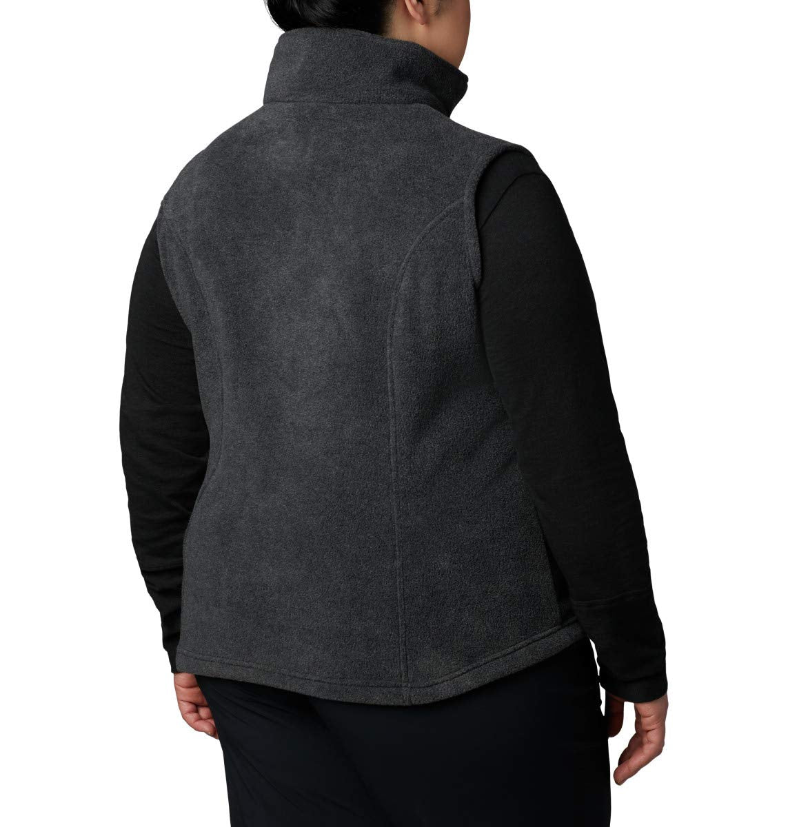 Columbia Women's Benton Springs Vest Medium Petite Charcoal Heather