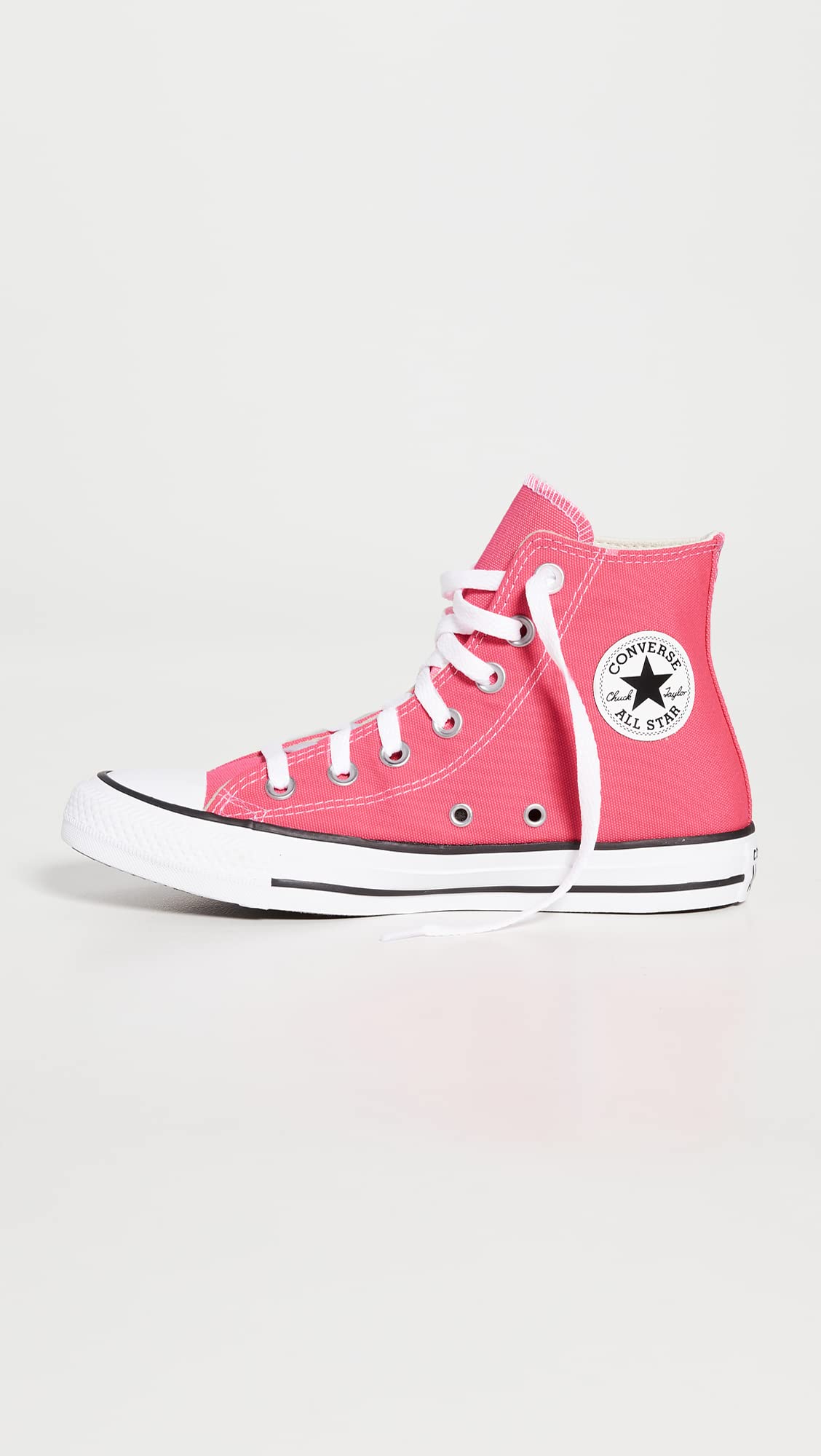 Converse Women's Chuck Taylor All Star High Top Sneakers, Hyper Pink, 8 Medium US