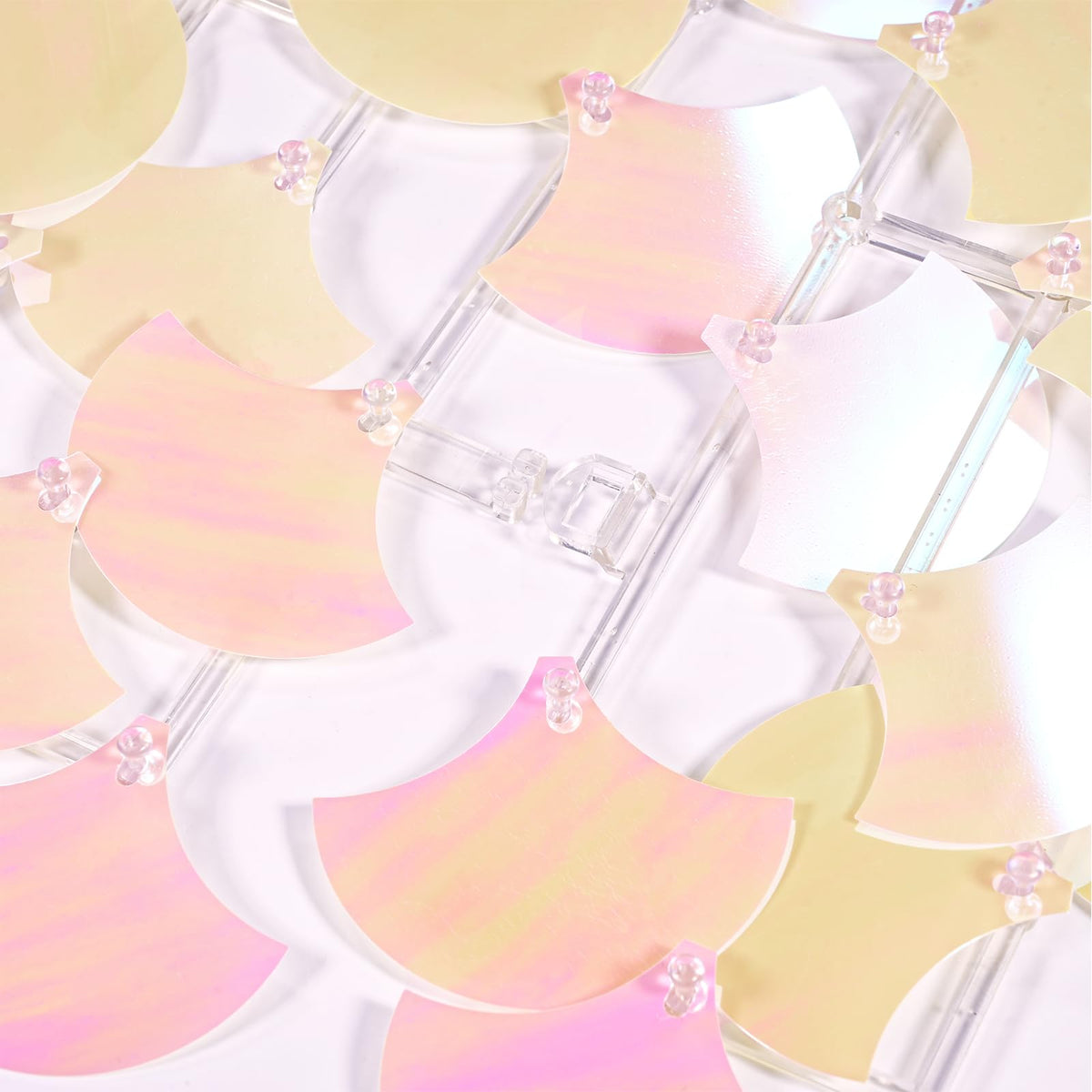 Shimmer Wall Backdrop Mermaid Panel - Glitter Panels 4ftx6ft Fish Scales Balloons Kit for Birthday Anniversary Engagement Bachelorette Parties Decorations