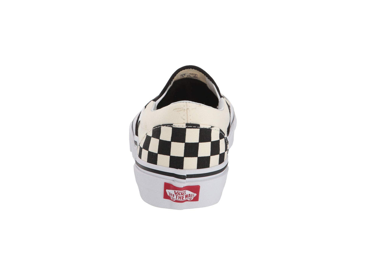 Vans Men's bass, Black White Chequered, Medium Narrow