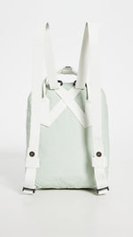 Fjallraven Women's Kanken Mini Backpack, Mint Green/Cool White, One Size