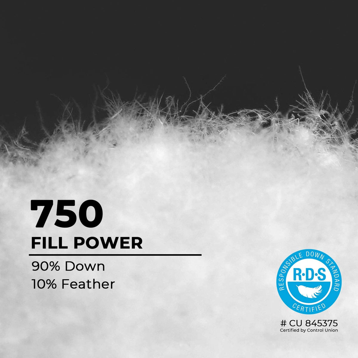 ORORO Men's Heated Jacket with Heated Collar and 90% Down Insulation (Battery Included) - Black (M)