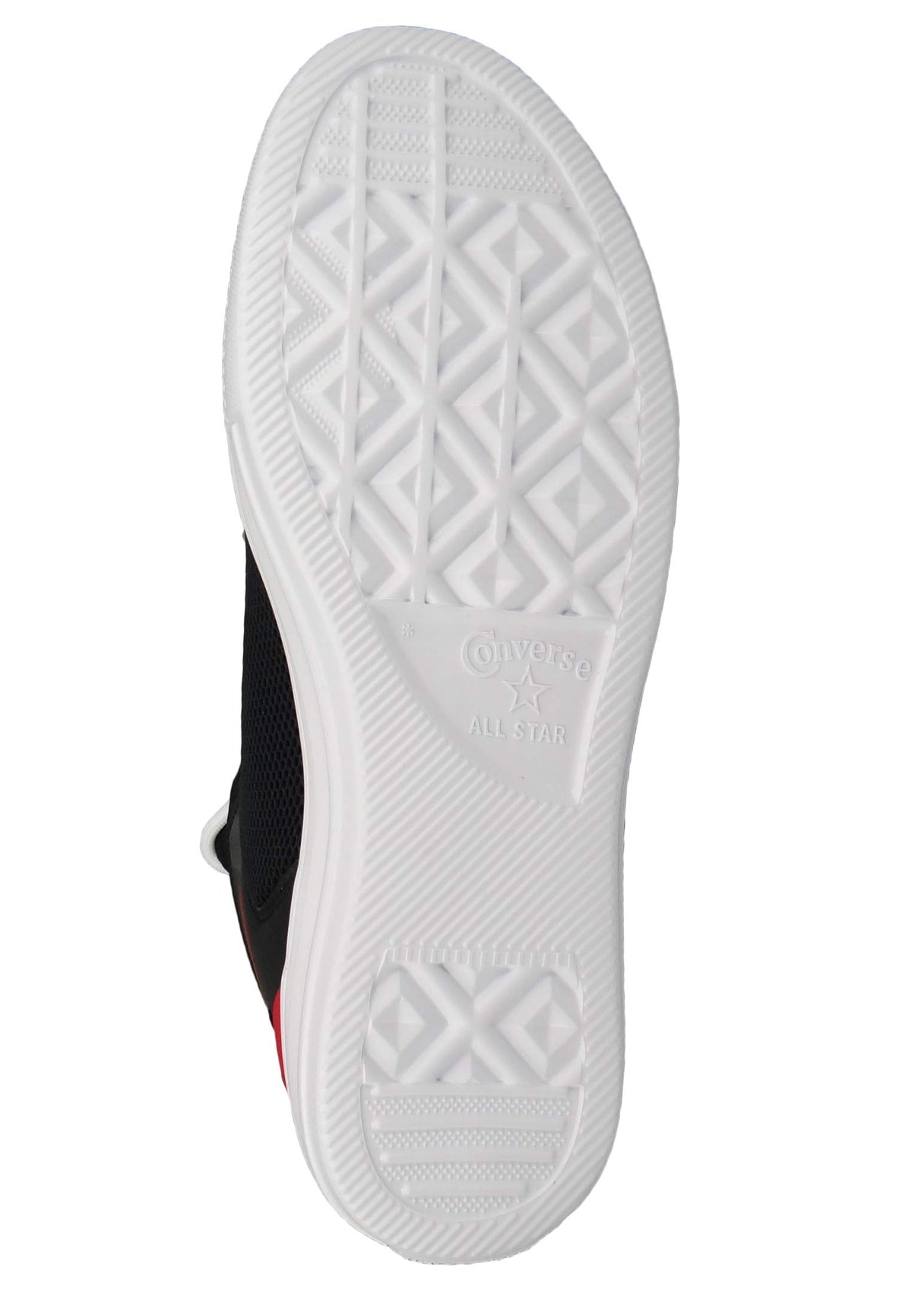 Converse Men's Chuck Taylor All Star Ultra Cons Force Sneaker, Black/University Red/White, 9 M US