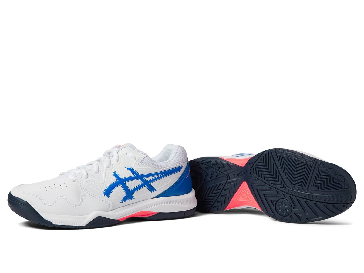 ASICS Gel-Dedicate 7 White/Lapis Lazuli Blue 8 B (M)