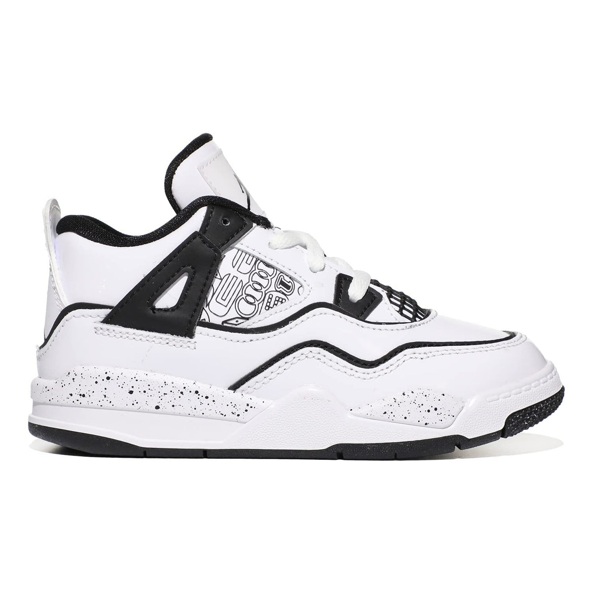 Nike Jordan Jordan 4 Retro SE (Infant/Toddler) White/Black/Volt 7 Toddler M