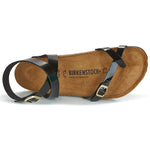 Birkenstock Womens Arizona Black Patent Birko-flor Sandals 40 EU