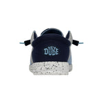 HEYDUDE Wally Tri Varsity Light Blue Size M15 | Men's Shoes | Men's Slip On Loafers | Comfortable & Light-Weight