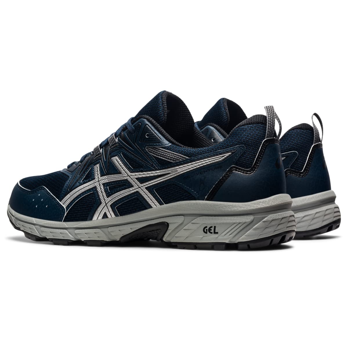 ASICS Men's Gel-Venture 8 Running Shoes, 7, French Blue/Pure Silver