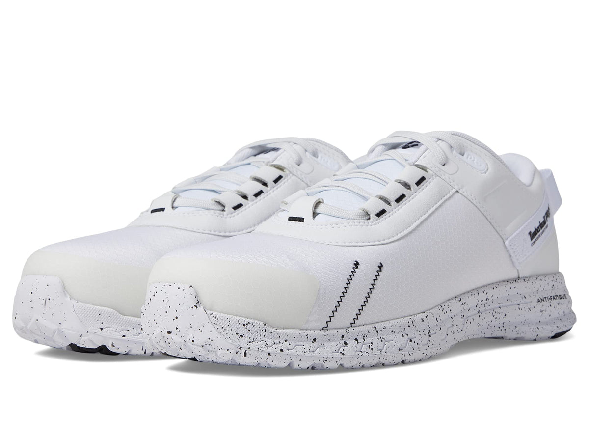 Timberland PRO Overdrive Composite Safety Toe Men's Work Shoes 12 D White/Black