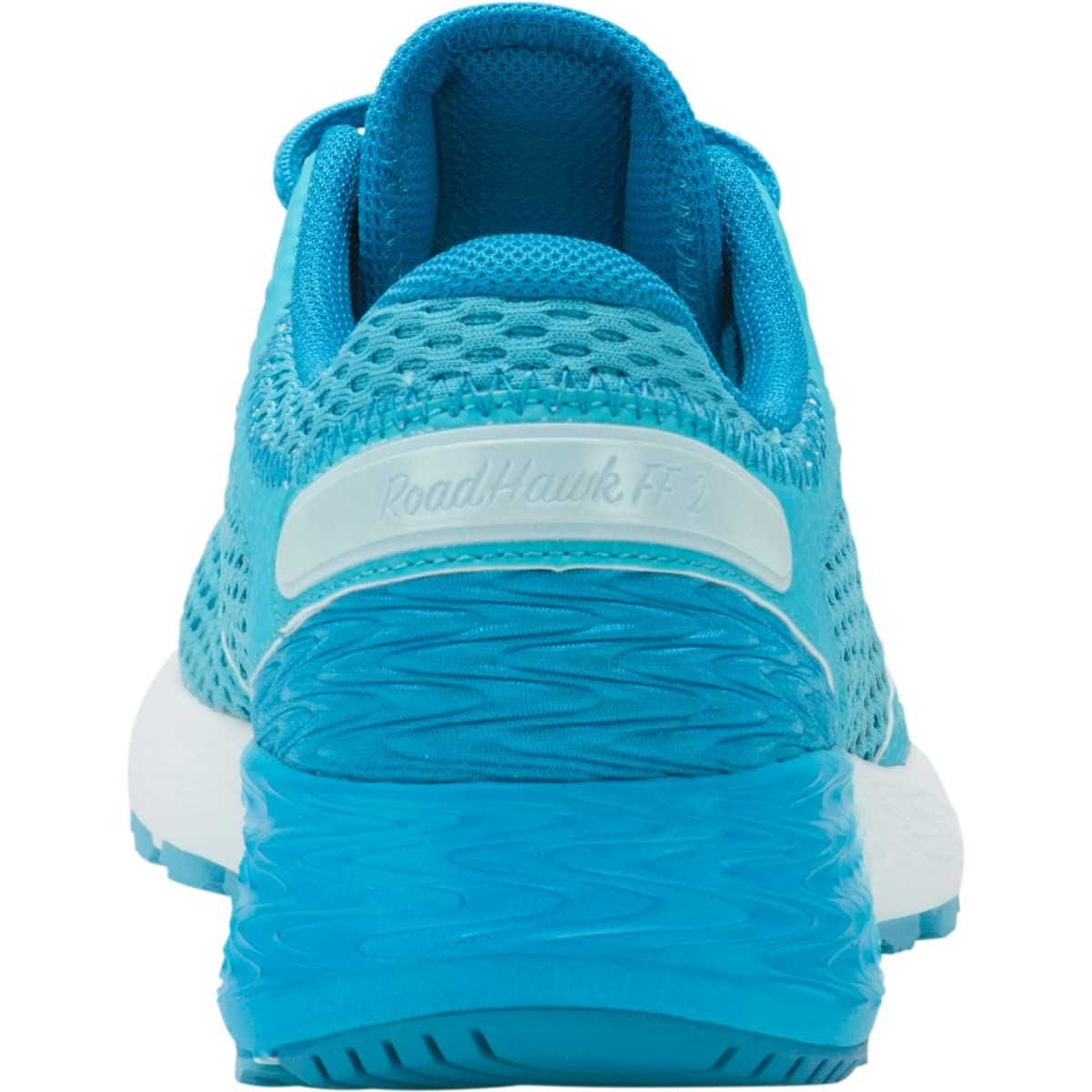 ASICS 1012A123 Women's Roadhawk FF2 Running Shoe, Aquarium/Black - 6 B(M) US