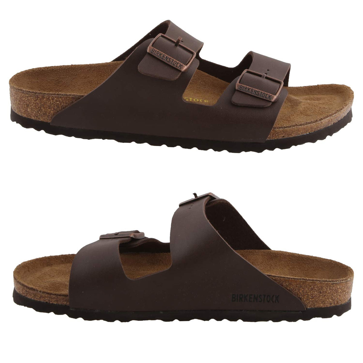 Birkenstock Women´s Arizona Dark Brown Synthetic Sandals 38 EU (M5/L7) R 051701
