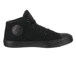 Converse Men's Street Canvas High Top Sneaker, Black/Black/Black, 5 M US