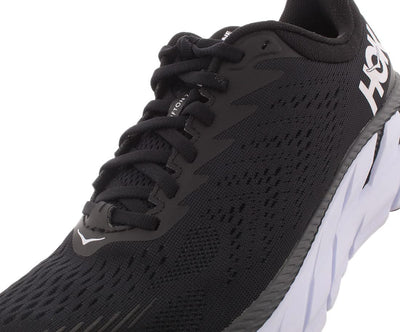 Hoka Clifton 7 Black/White 10 D - Wide