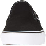 Vans Unisex Low-Top, Black White, 7.5 Narrow US Men