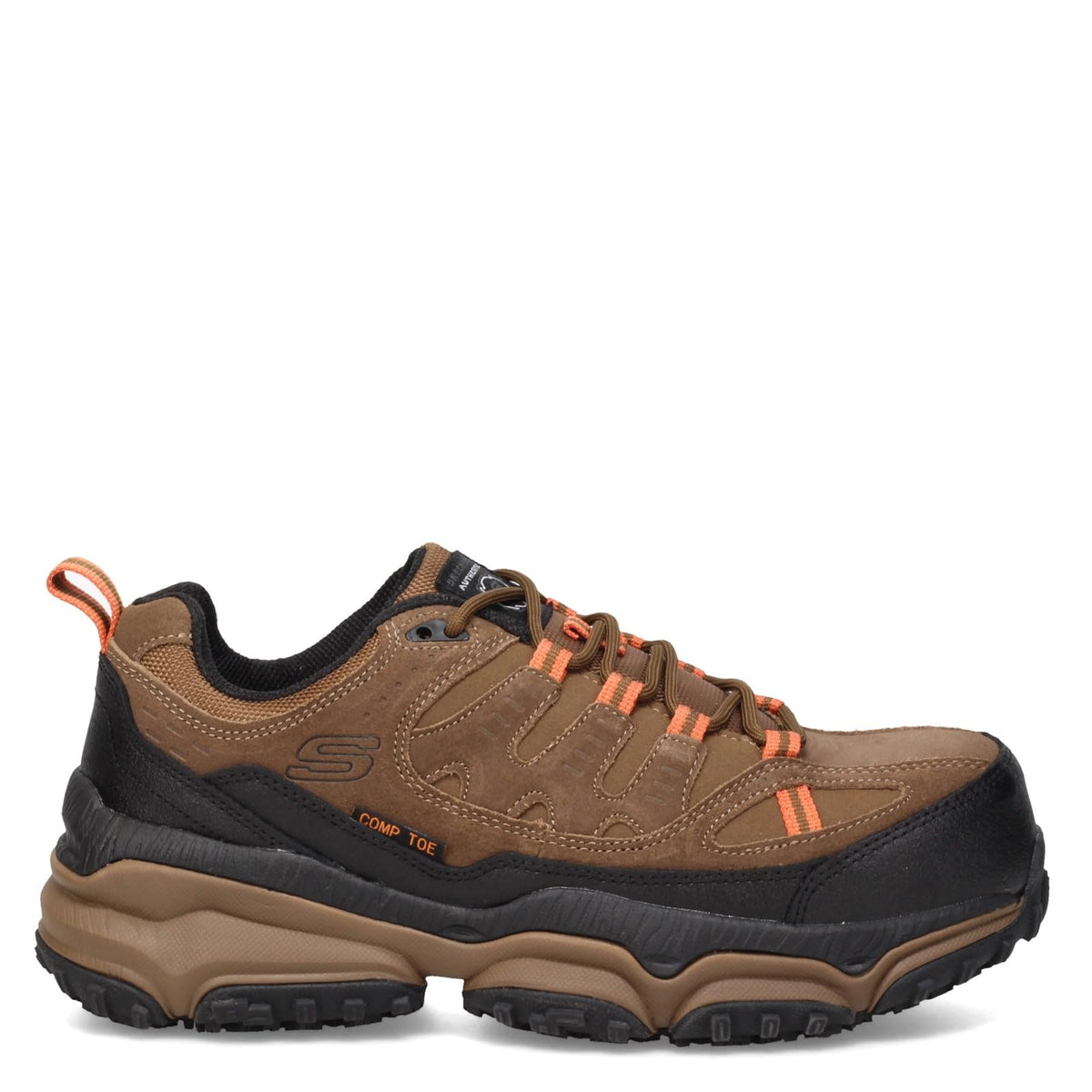 Skechers Work Rugged Alpine SR Mens Oxford DM US BrownOrange