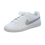 Nike Women's Low-Top Sneakers Tennis Shoes, White Metallic Silver, 11