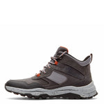 Rockport Men's XCS Pathway Waterproof MidBoot Hiking Boot, Steel Grey Leather/Suede/Ripstop, 11.5 Wide