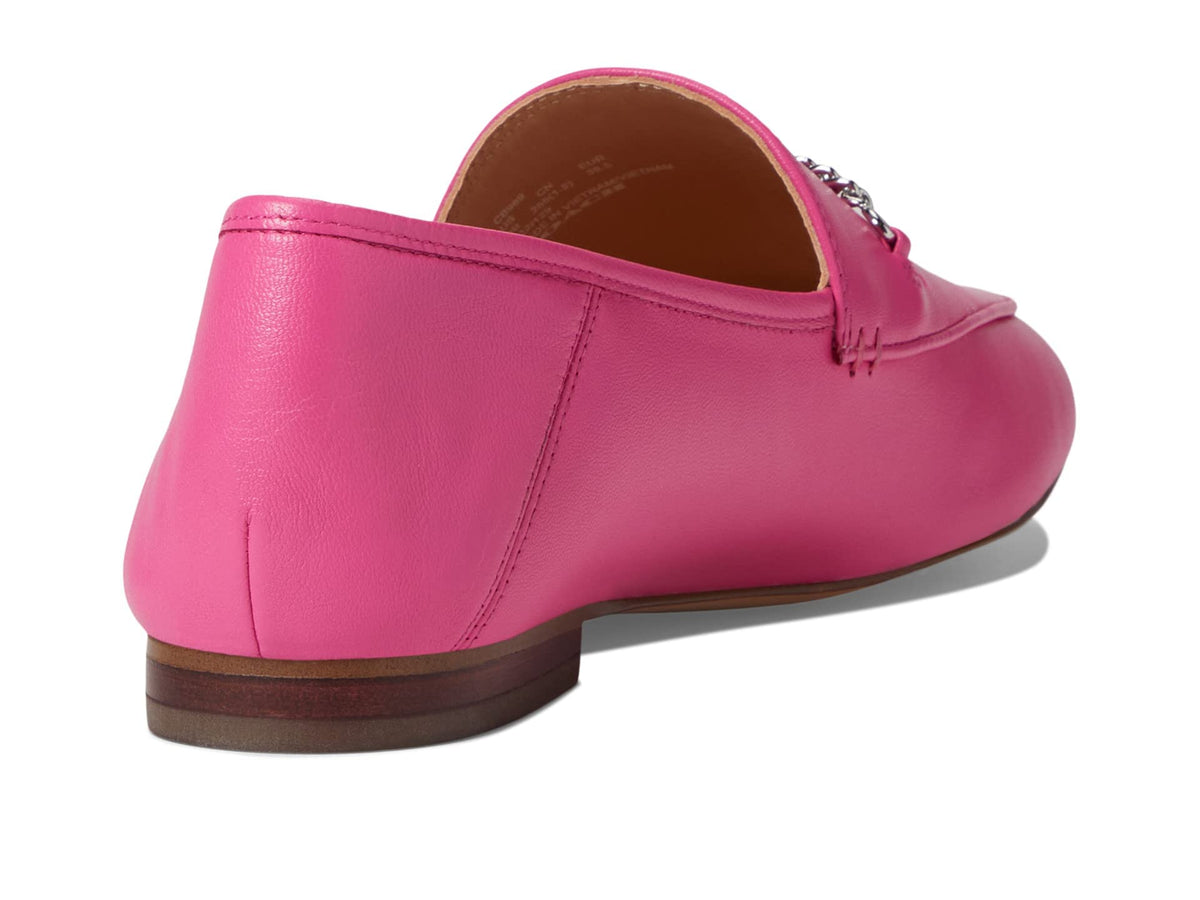 Coach Hanna Leather Loafer Bright Fuchsia 8.5 B (M)