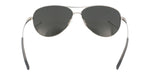 Smith Optics Women's Langley Aviator Sunglasses Silver with Platinum Lens