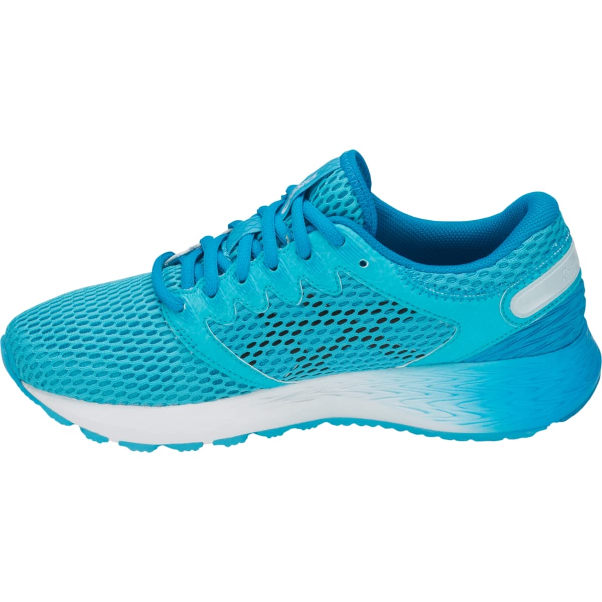 ASICS 1012A123 Women's Roadhawk FF2 Running Shoe, Aquarium/Black - 6 B(M) US